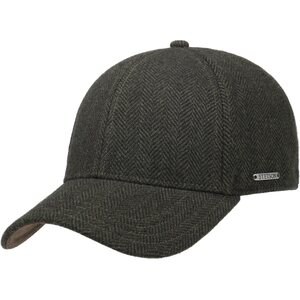 Stetson Baseball Cap Wool Herringbone