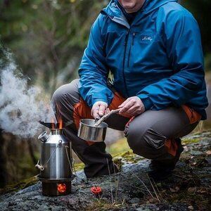 Kelly Kettle Ultimate "Scout" Kit (Stainless Steel)
