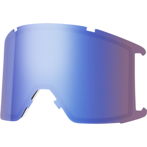 Smith Squad XL, Chalk Rose Bleached w/Chromapop Sun Platinum Mirror + ChromaPop Storm Blue Sensor Mirror