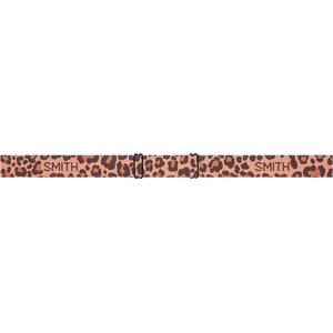 Smith Grom JR, Coral Cheetah Print w/Ignitor Mirror Antifog