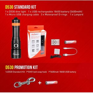 OrcaTorch D530 Bundle