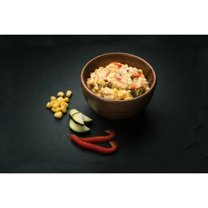 Real Turmat Squash and Sweet Corn Casserole (Vegan)