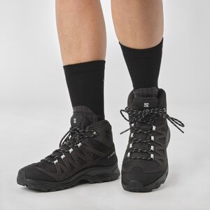 Salomon X Ward Leather Mid GTX Womens