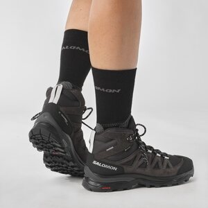 Salomon X Ward Leather Mid GTX Womens