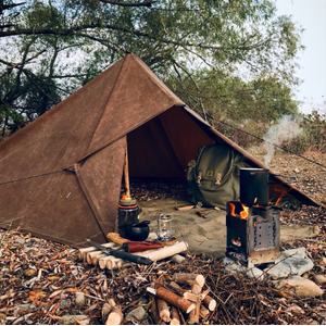 Bushcraft Spain Oilskin Tarp 3x3m