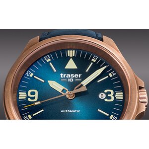 Traser P67 Officer Pro Automatic Bronze Blue