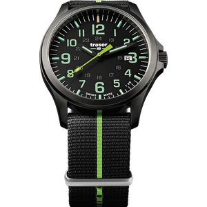 Traser P67 Officer Pro GunMetal Black/Lime