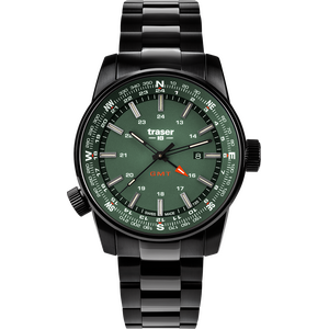 Traser P68 Pathfinder GMT Green