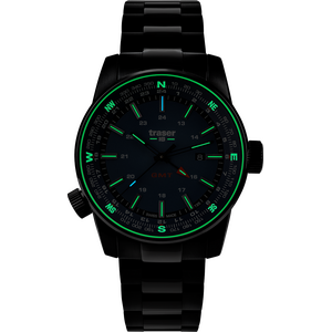 Traser P68 Pathfinder GMT Green