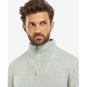 Barbour Cotton Twist Nelson Half Zip Mens