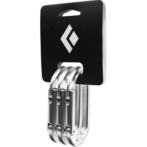 Black Diamond Oval Keylock 3 Pack
