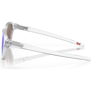 Oakley Latch Matte Clear w/ Prizm Sapphire Polarized