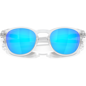 Oakley Latch Matte Clear w/ Prizm Sapphire Polarized