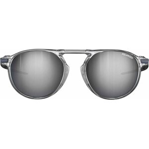 Julbo Meta Shiny Crystal / Dark Blue, Brown Silver Flash Polarized 3+ Lens