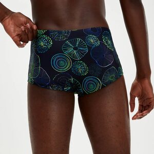 Speedo 17cm Club Training Allover Digital Brief Mens