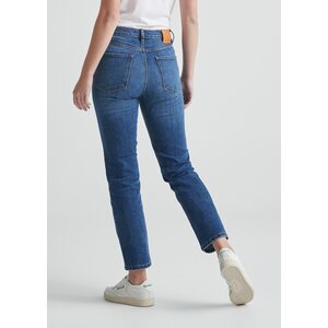 Duer Midweight Denim High Rise Straight Womens