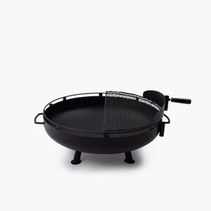 Barebones Cowboy Fire Pit Grill 30"