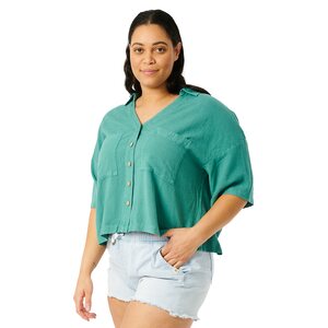 Rip Curl Premium Linen Shirt Womens