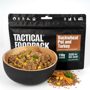 Tactical Foodpack Buckwheat Pot and Turkey