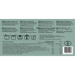 Tactical Foodpack Beef Spaghetti Bolognese