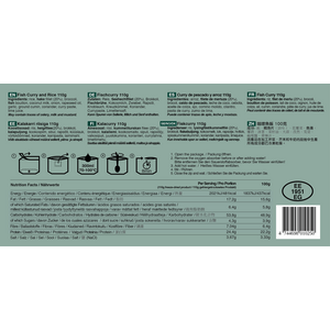 Tactical Foodpack Fish Curry