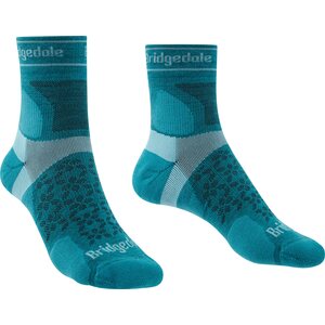 Bridgedale Ultra Light TrailRun Merino Sport 3/4 Crew Womens