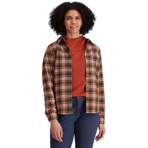 Royal Robbins Lieback Organic Cotton Flannel Long Sleeve Womens