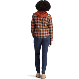 Royal Robbins Lieback Organic Cotton Flannel Long Sleeve Womens