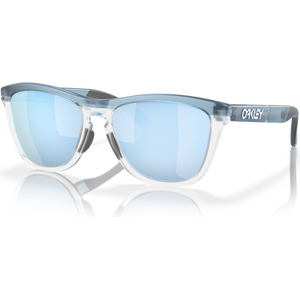 Oakley Frogskins Range, Trans Stonewash / Clear w/ Prizm Deep Water Polarized