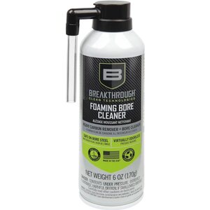 Breakthrough Aerosol Foaming Bore Cleaner, 6oz, Clear