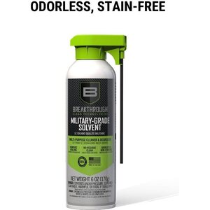 Breakthrough Aerosol Military-Grade Solvent, 6oz, Clear