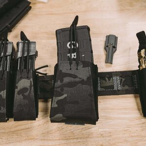 GBRS Group Single Rifle Magazine Pouch - Bungee Retention