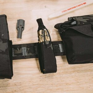 GBRS Group Single Pistol Magazine Pouch - Bungee Retention