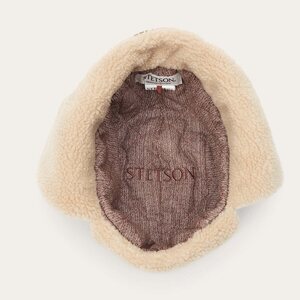 Stetson Bomber Cap Calf Split