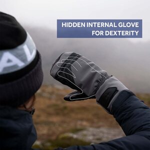 Sealskinz Swaffham Waterproof Extreme Cold Weather Insulated Finger-Mitten With Fusion Control