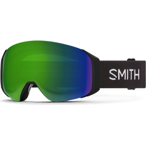 Smith 4D Mag S, Black w/ Chromapop Sun Green Mirror + Chromapop Storm Blue Sensor Mirror
