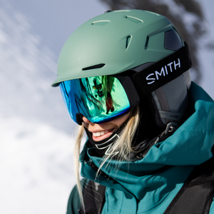 Smith 4D Mag S, Black w/ Chromapop Sun Green Mirror + Chromapop Storm Blue Sensor Mirror