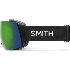 Smith 4D Mag, Black w/ Chromapop Sun Green Mirror + Chromapop Storm Rose Flash