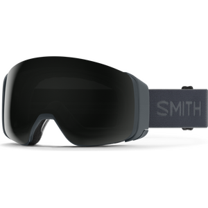 Smith 4D Mag, Slate w/ Chromapop Sun Black + Chromapop Storm Blue Sensor Mirror