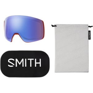 Smith 4D Mag, Terra Flow w/ Chromapop Everyday Red Mirror + Chromapop Storm Blue Sensor Mirror