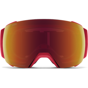 Smith I/O Mag XL, Crimson w/ Chromapop Sun Red Mirror + Chromapop Storm Yellow Flash