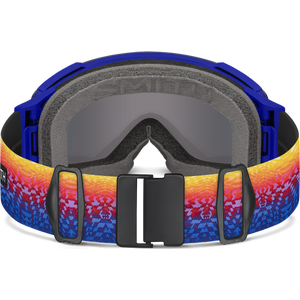 Smith I/O Mag, Justin Lovato w/ Chromapop Sun Red Mirror + Chromapop Storm Blue Sensor Mirror