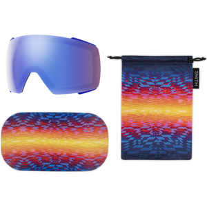 Smith I/O Mag, Justin Lovato w/ Chromapop Sun Red Mirror + Chromapop Storm Blue Sensor Mirror