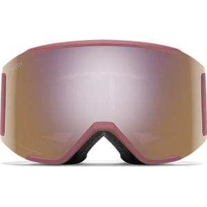 Smith Squad Mag, Chalk Rose w/ Chromapop Everyday Rose Gold Mirror + Chromapop Storm Blue Sensor Mirror