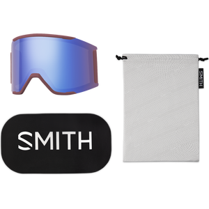Smith Squad Mag, Chalk Rose w/ Chromapop Everyday Rose Gold Mirror + Chromapop Storm Blue Sensor Mirror