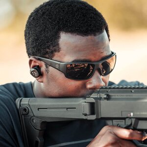 Magpul Ascent Eyewear, Polarized - Black Frame, Gray Green Lens