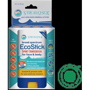 Stream2Sea EcoStick Sport Sunscreen (Eco-Safe Zinc)