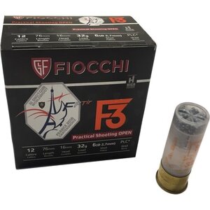 Fiocchi F3 Practical Shooting Open 12/76 32g 25件