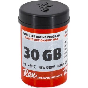 Rex 30 GB Grip Wax - New Snow (+1…-8°C)