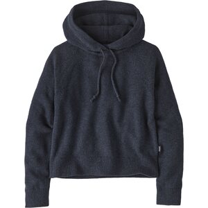 Patagonia Recycled Wool-Blend Hooded Pullover Sweater Womens